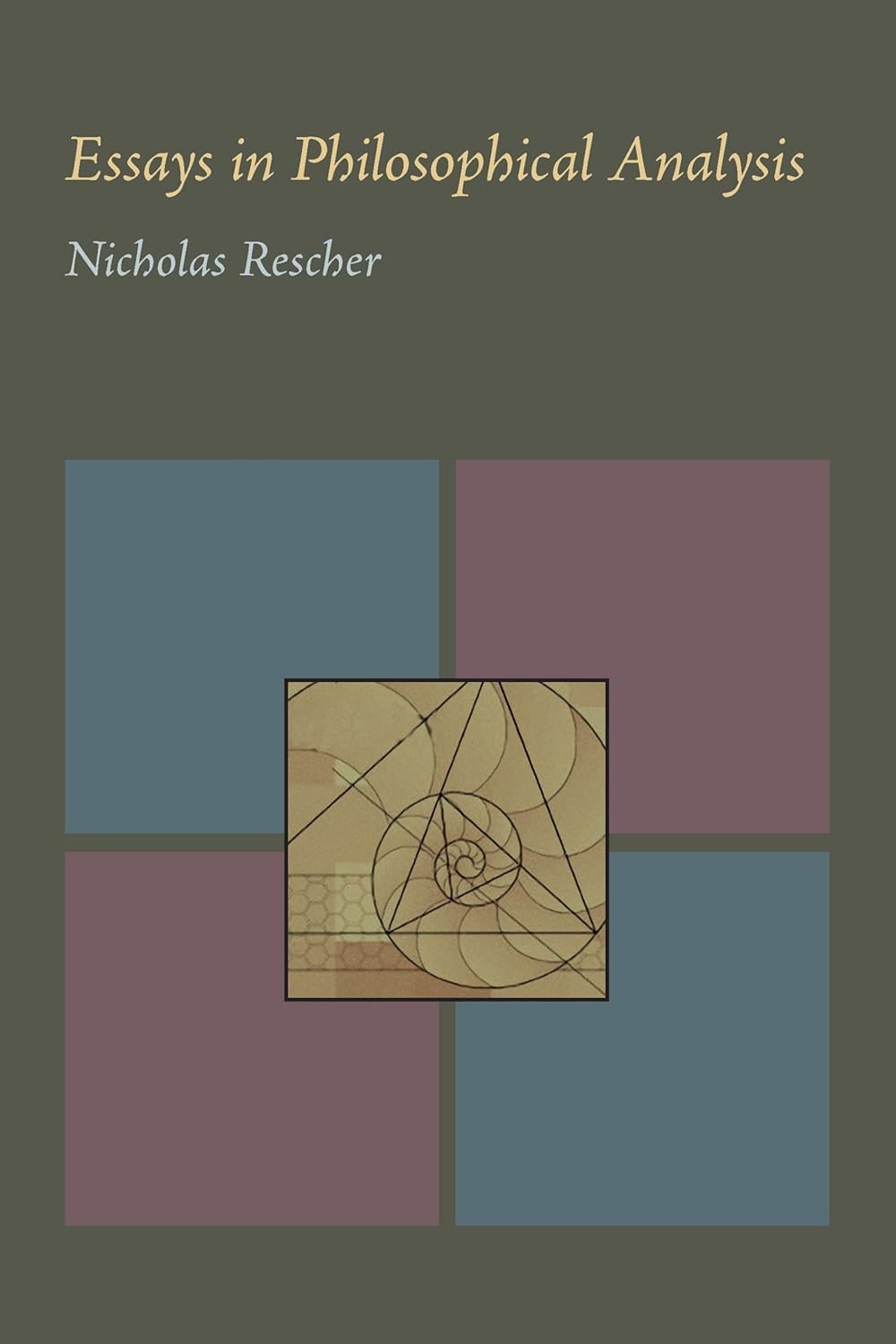 Nicholas Rescher: Essays in Philosophical Analysis (1969, University of Pittsburgh Press)