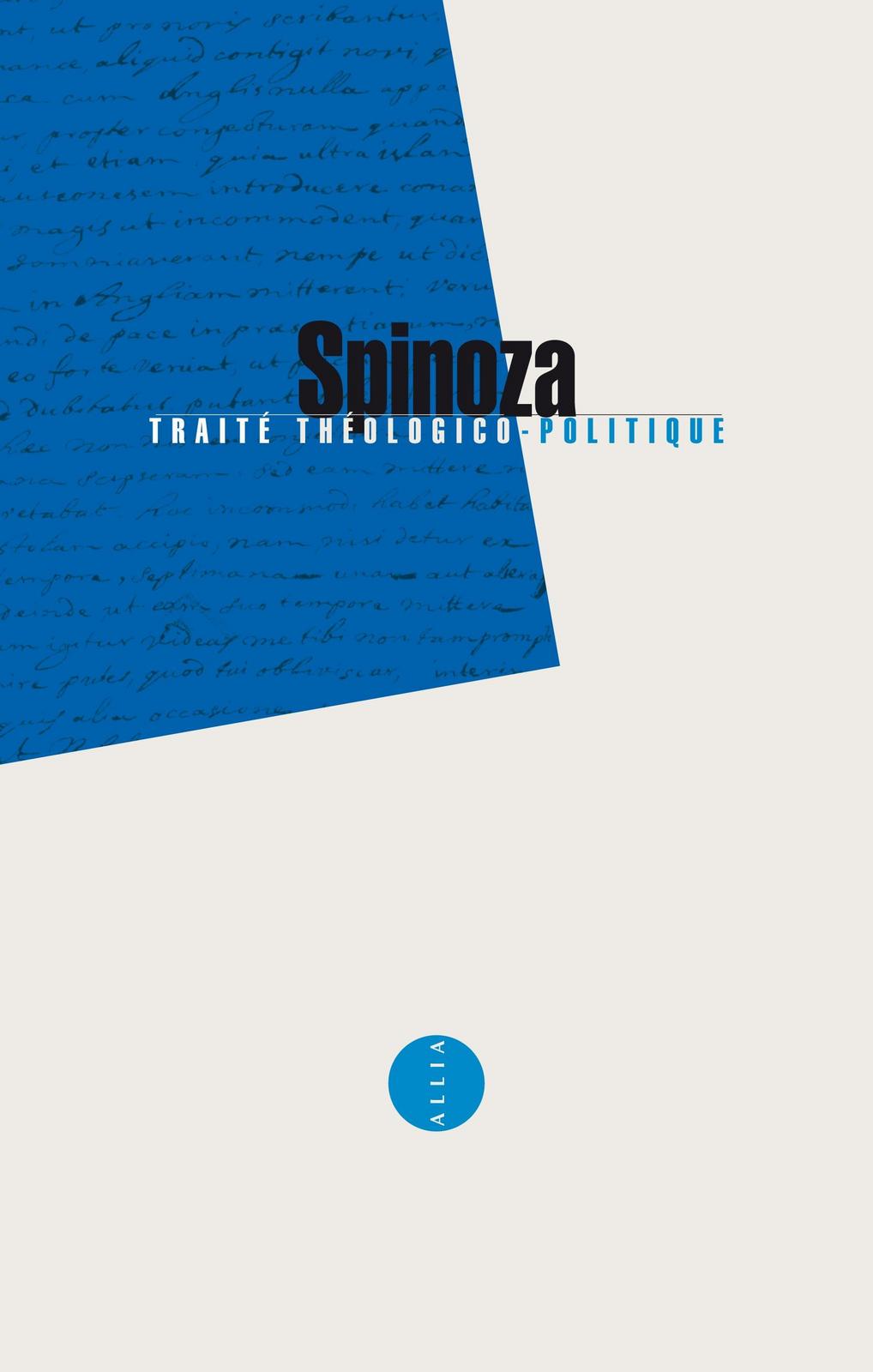 Baruch Spinoza: Traité théologico-politique (French language, 2015, Éditions Allia)