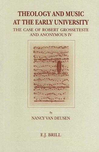 Nancy Van Deusen: Theology and Music at the Early University (Hardcover, 1995, Brill Academic Publishers)