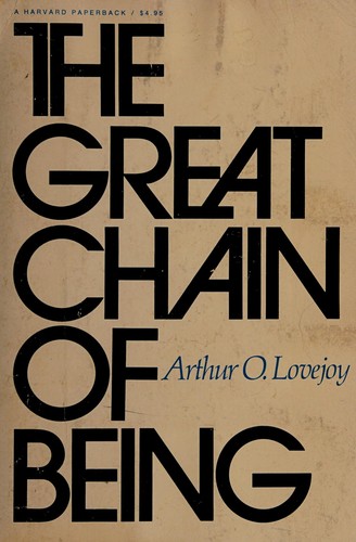 Arthur O. Lovejoy: The great chain of being (1936, Harvard university press)