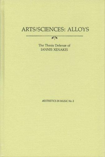 Iannis Xenakis: Art-Sciences Alloys (1985, Pendragon Press)