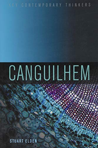 Stuart Elden: Canguilhem (Paperback, Polity)