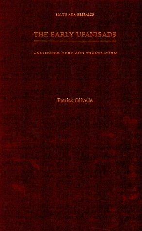 Patrick Olivelle: The Early Upanisads (1998, Oxford University Press, USA)