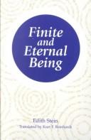 Edith Stein: Finite and Eternal Being (Paperback, ICS Publications Institute of Carmelite Studi)