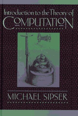 Michael Sipser: Introduction to the Theory of Computation (1996)